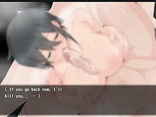 Magical Girl with Big Tits Fingers, Masturbates in Hentai Anime Game