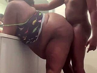 Rough Quickie with Big Tits in Bathroom