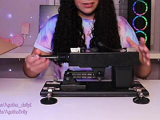 Unboxing my wild new sex machine, Agatha Dolly here!