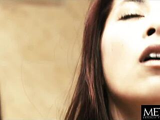 hot asian babe masturbates in bathroom to intense orgasm with clit play