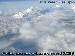 Step Gay Dad and Mile High Guy Get Naughty on the Flight