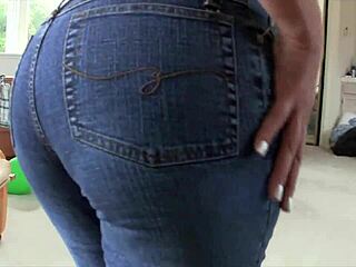 Tight Jeans Highlight Big Ass Fetish