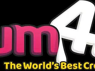 big cock gets drained by addison vodka's wet pussy in wild ride. bent over for more!