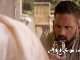 thirsty men double penetrate blonde's holes