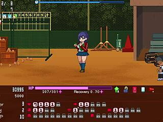 Manager serves all in hentai game!