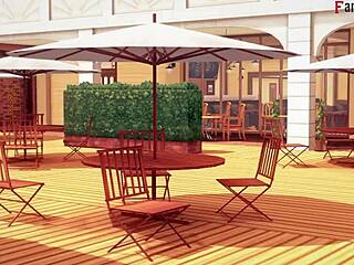 Belfast's lunch turns into a steamy fuck session