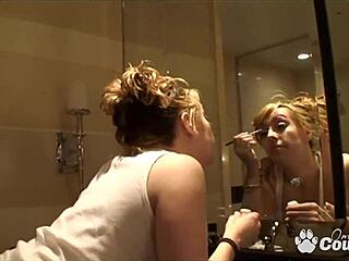 chunky mexican milf fingers herself before sucking off stranger