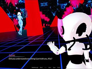 Intense harem hotel action