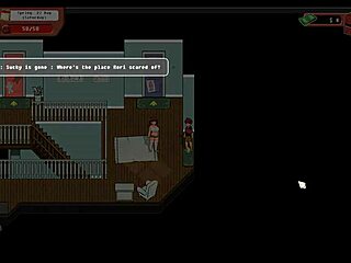 Taboo hentai game features teen 18+ girl giving public handjob in library