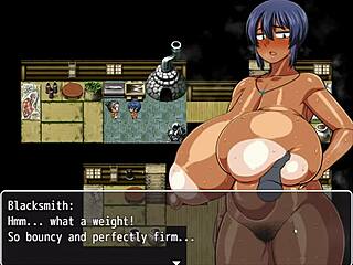 Watch tanned girl natsuki in hentai game ep 19 fucking her village sex friends with anal and pussy creampie?