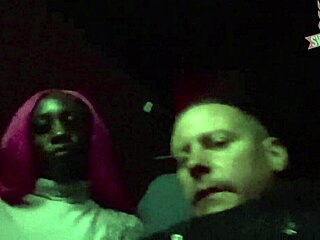 Get a facial in the adult movie theater?