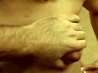 Hot wild teen 18+ gives blowjob