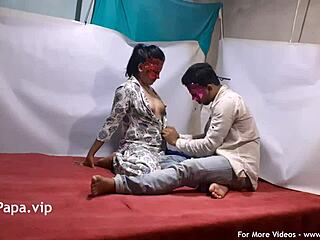 Samira Bhabhi Enjoys Hot Fucking With Her Brother-In-Law In Hindi