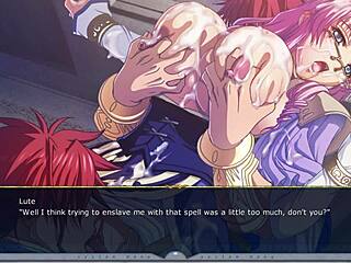 Emeralia stars in this kyonyuu fantasy h-scene with big tits action