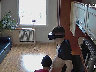 scoout007 bican banging on kitchen counter