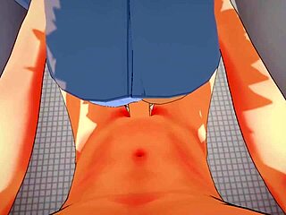 Midoriya gets handjob and fucked by Bakugou in bathroom