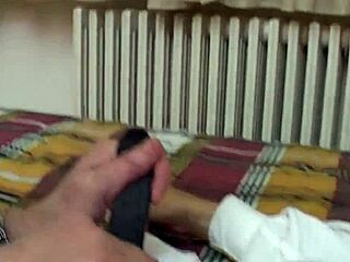 Old milf's pussy craves young 18+ cock action