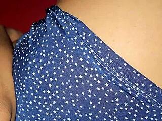 Masturbation game with stepmother leads to creampie!