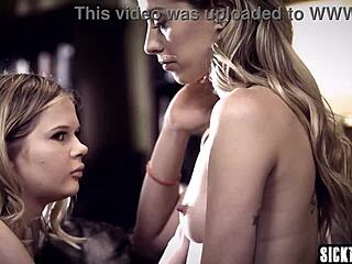 Teen Lesbian Chicks Haley Reed And Coco Lovelock Suck Guy's Big Hard Dick