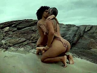 First Experience With Girl Mari And Mih In Unpublished Beach Video