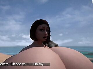 White Milf Cheats with Big Black Cock in African 3D Hentai Scene
