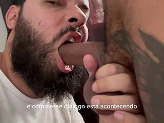 Bearded Man Sucks 41 Cocks In Epic Blowjob Marathon