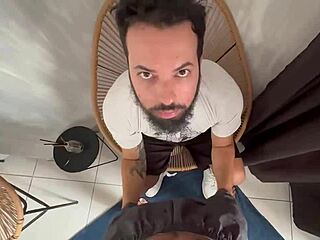 Bearded Man Sucks 41 Cocks In Epic Blowjob Marathon