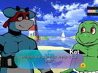 Oh so hero gay hentai game pornplay ep 8 endless cumshot with our friend hot footjob on the beach