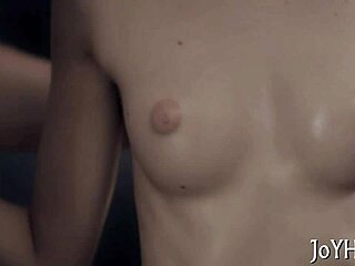 barely legal teen 18+ rides a thick cock with wild energy