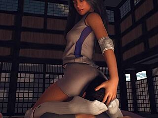 Femdom Face Sitting In Yoga Class