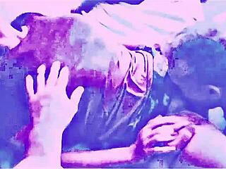 Amateur wife acts as whore in femdom scene cuckold donnie eats creampie and gets dick slapped