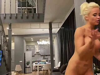 Lara Frost Gives POV Handjob and Blowjob with Dirty Talk to Leo Casanova.