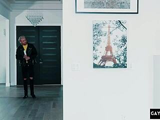 Hot Black Twink's First Time With Monster Cock Squirting Rough Fucking