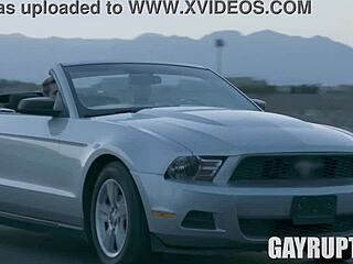 trevor harris and pierce paris in hardcore french twink action bent over doggystyle with big cock