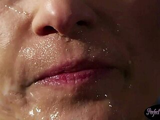 glamcore milf cumsprayed after sucking cock