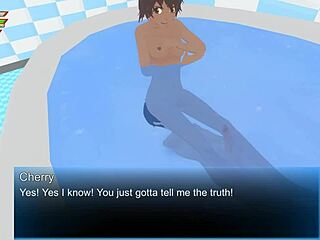 femdom university cherry bathroom scene