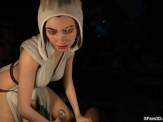 3d hentai princess leia handjob joi teaser