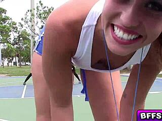 Athletic Lesbians Dive into Licking Each Other's Sweet Spots Hard.