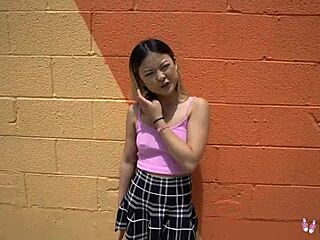 Real teen 18+s hot asian teen 18+ lulu chu fucked during porn casting