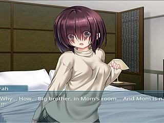 oppaicafe my step mother and step sister take my virginity in ep 6 hentai game