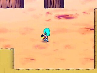 big tits bulma dates android in hentai game