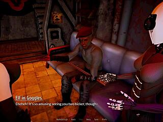 I explored the harem hotel in 3D anime.