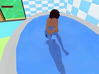 femdom university cherry bathroom scene