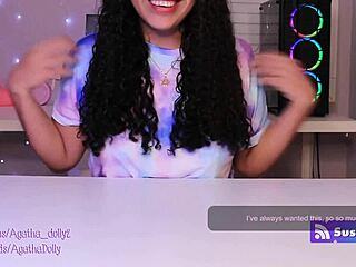 Agatha Dolly Unboxes Her Sex Machine And Tests It On All Fours!