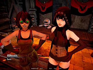 I explored the harem hotel in 3D anime.