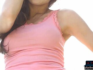 i watch debbie boyde strip her big boobs outdoor