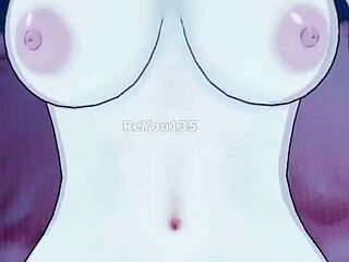 OC New Employee Shows Off Big Anime Tits