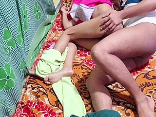 Desi girl bent over for brother-in-law's creampie?