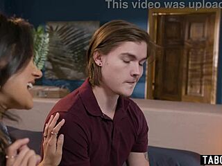 Stepmom Milf Penny Barber Teaches Stepson Sex With Girlfriend!