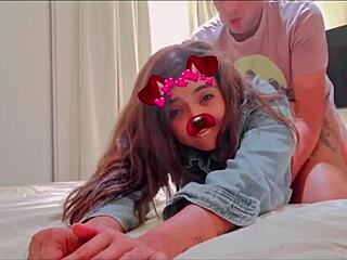 Destroyed Throat in Interracial Teen 18+ Rough Domination!